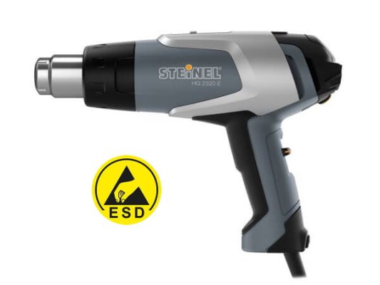 Heißluftgebläse Steinel HG 2320 ESD 2300W Stufenlos regelbar | für den Einsatz in EPA (ESD protected areas) Seite | az-reptec